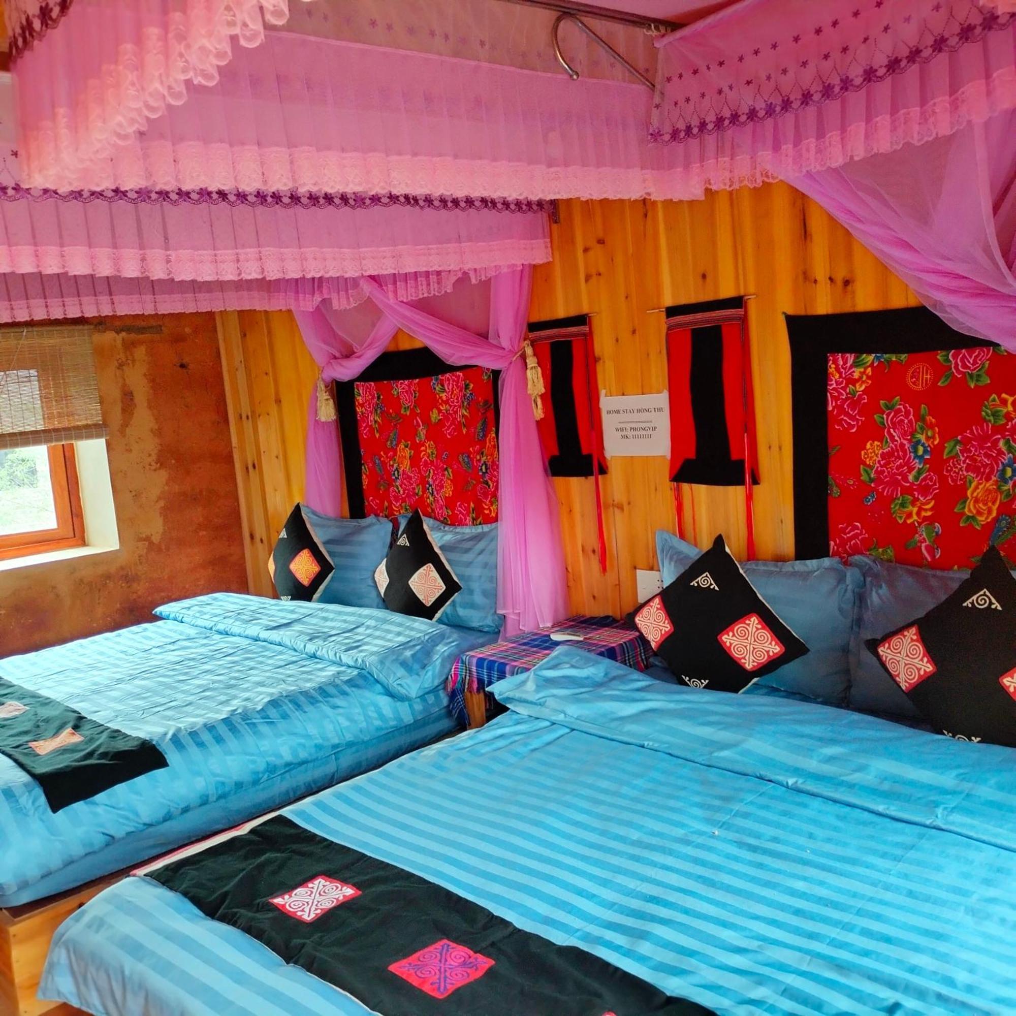 Hong Thu Homestay & Bungalow Quan Ba الغرفة الصورة